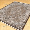 Коротковорсный Ковер Медальон Арт 30066 Коричневый